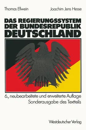 Ellwein / Hesse | Das Regierungssystem der Bundesrepublik Deutschland | Buch | 978-3-531-11192-6 | www.sack.de