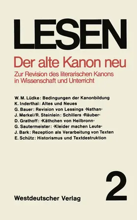 Raitz / Schütz |  Der alte Kanon neu | Buch |  Sack Fachmedien