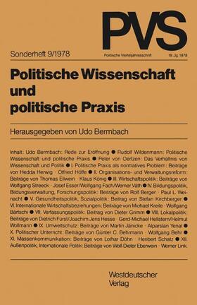 Bermbach | Politische Wissenschaft und politische Praxis | Buch | 978-3-531-11458-3 | sack.de