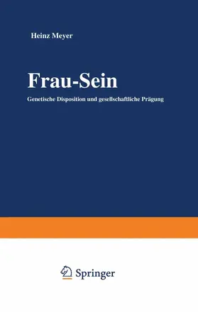 Meyer |  Frau - Sein | Buch |  Sack Fachmedien