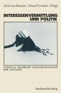 Alemann |  Interessenvermittlung und Politik | Buch |  Sack Fachmedien