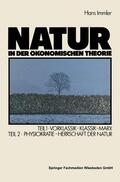 Immler |  Natur in der ökonomischen Theorie | Buch |  Sack Fachmedien