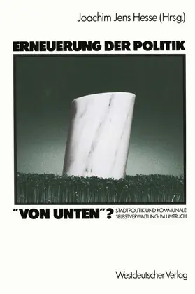Hesse |  Erneuerung der Politik "von unten"? | Buch |  Sack Fachmedien