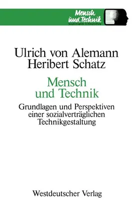 Alemann |  Mensch und Technik | Buch |  Sack Fachmedien
