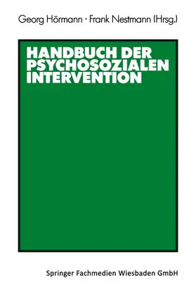 Nestmann / Hörmann |  Handbuch der psychosozialen Intervention | Buch |  Sack Fachmedien