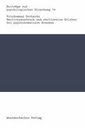 Gerhards |  Gerhards, F: Emotionsausdruck und emotionales Erleben bei ps | Buch |  Sack Fachmedien