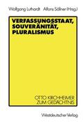 Söllner / Luthardt |  Verfassungsstaat, Souveränität, Pluralismus | Buch |  Sack Fachmedien