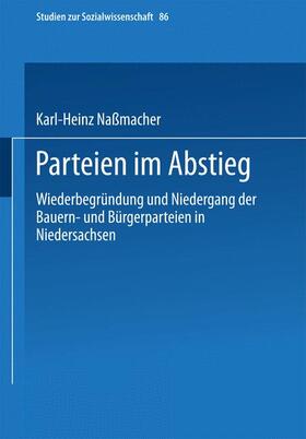 Parteien im Abstieg | Buch | 978-3-531-12084-3 | sack.de