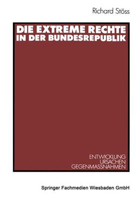  Die extreme Rechte in der Bundesrepublik | Buch |  Sack Fachmedien
