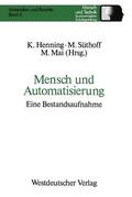 Süthoff / Mai |  Süthoff, M: Mensch und Automatisierung | Buch |  Sack Fachmedien