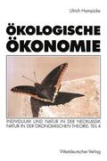  Ökologische Ökonomie | Buch |  Sack Fachmedien