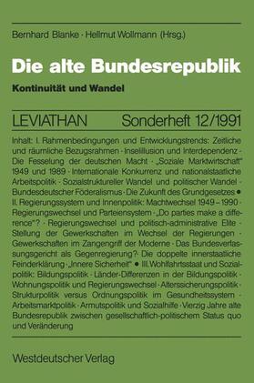 Wollmann |  Die alte Bundesrepublik | Buch |  Sack Fachmedien
