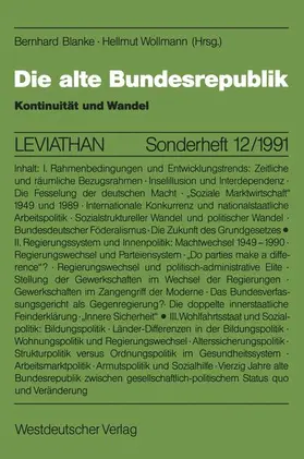 Wollmann | Die alte Bundesrepublik | Buch | 978-3-531-12197-0 | www.sack.de
