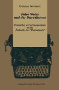 Bommert |  Bommert, C: Peter Weiss und der Surrealismus | Buch |  Sack Fachmedien