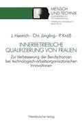Jüngling / Knöß |  Jüngling, C: Innerbetriebliche Qualifizierung von Frauen | Buch |  Sack Fachmedien
