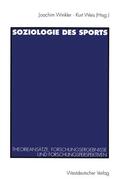 Weis |  Soziologie des Sports | Buch |  Sack Fachmedien