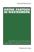  Grüne Parteien in Westeuropa | Buch |  Sack Fachmedien
