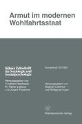 Leibfried / Voges |  Voges, W: Armut im modernen Wohlfahrtsstaat | Buch |  Sack Fachmedien