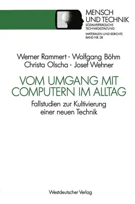 Böhm / Wehner / Olscha |  Vom Umgang mit Computern im Alltag | Buch |  Sack Fachmedien
