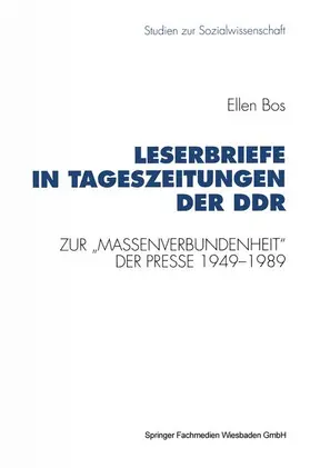  Leserbriefe in Tageszeitungen der DDR | Buch |  Sack Fachmedien