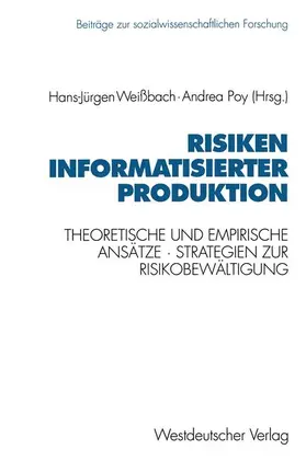 Poy |  Risiken informatisierter Produktion | Buch |  Sack Fachmedien