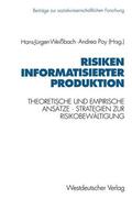 Poy |  Risiken informatisierter Produktion | Buch |  Sack Fachmedien