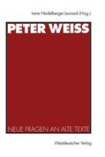 Heidelberger-Leonard |  Peter Weiss | Buch |  Sack Fachmedien