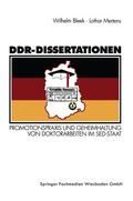 Mertens |  DDR-Dissertationen | Buch |  Sack Fachmedien
