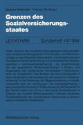 Riedmüller / Olk |  Grenzen des Sozialversicherungsstaates | Buch |  Sack Fachmedien