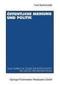 Brettschneider |  Öffentliche Meinung und Politik | Buch |  Sack Fachmedien