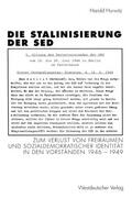 Hurwitz |  Hurwitz, H: Stalinisierung der SED | Buch |  Sack Fachmedien