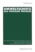  Umweltschutz als sozialer Prozeß | Buch |  Sack Fachmedien