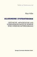 Müller |  Müller, K: Allgemeine Systemtheorie | Buch |  Sack Fachmedien