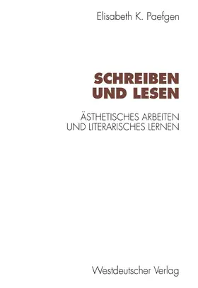 Paefgen | Schreiben und Lesen | Buch | 978-3-531-12847-4 | www.sack.de