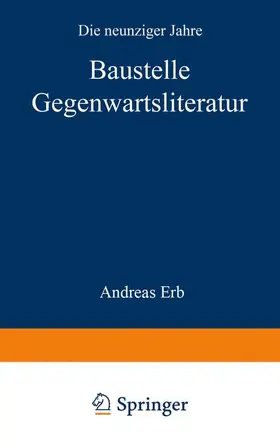 Erb |  Baustelle Gegenwartsliteratur | Buch |  Sack Fachmedien