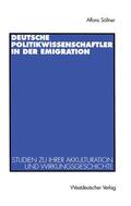 Söllner |  Deutsche Politikwissenschaftler in der Emigration | Buch |  Sack Fachmedien