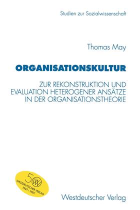 May |  May, T: Organisationskultur | Buch |  Sack Fachmedien