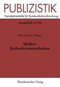 Saxer |  Medien-Kulturkommunikation | Buch |  Sack Fachmedien