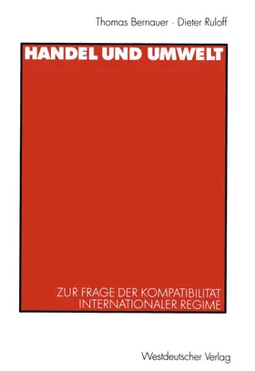 Ruloff / Bernauer |  Handel und Umwelt | Buch |  Sack Fachmedien