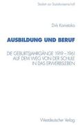 Konietzka |  Konietzka, D: Ausbildung und Beruf | Buch |  Sack Fachmedien