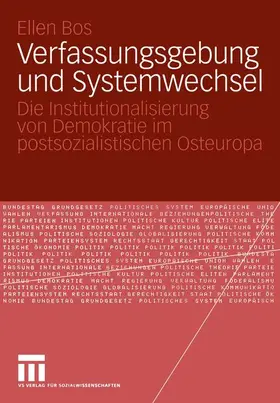 Bos |  Verfassungsgebung und Systemwechsel | Buch |  Sack Fachmedien