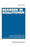 Kropp |  Regieren in Koalitionen | Buch |  Sack Fachmedien