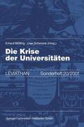 Schimank / Stölting |  Die Krise der Universitäten | Buch |  Sack Fachmedien