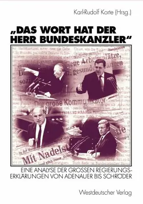 Korte |  Das Wort hat der Herr Bundeskanzler | Buch |  Sack Fachmedien