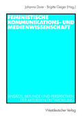 Geiger / Dorer |  Feministische Kommunikations- und Medienwissenschaft | Buch |  Sack Fachmedien