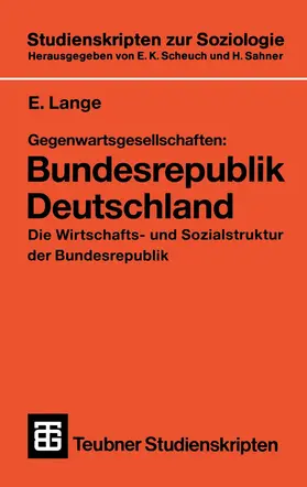  Gegenwartsgesellschaften: Bundesrepublik Deutschland | Buch |  Sack Fachmedien