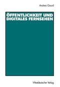 Gourd |  Öffentlichkeit und digitales Fernsehen | Buch |  Sack Fachmedien