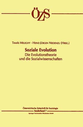 Meleghy / Niedenzu | Soziale Evolution | Buch | 978-3-531-14043-8 | sack.de