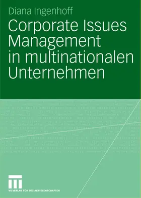 Ingenhoff |  Corporate Issues Management in multinationalen Unternehmen | Buch |  Sack Fachmedien