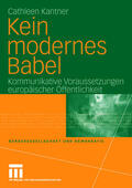 Kantner |  Kantner, C: Kein modernes Babel | Buch |  Sack Fachmedien